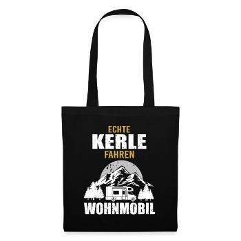 Wohnmobil Camping Zubehör - Stoffbeutel - Schwarz - Vorne