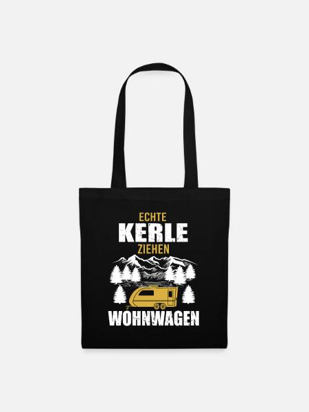 Wohnmobil Camping Zubehör - Stoffbeutel - Schwarz