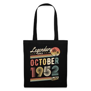 Legendary Since October 1952 Limited Edition - Stoffbeutel - Schwarz - Vorne