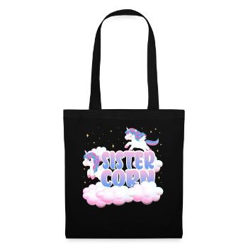 Sister Mais | Unicorn Birthday | Unicorn - Tote Bag - black - Front