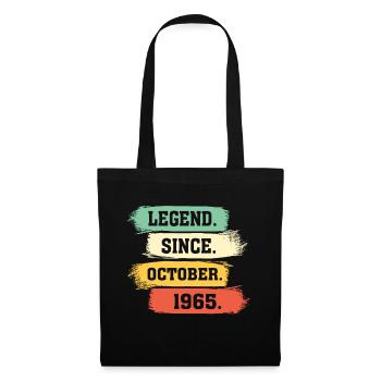 Légende depuis octobre 1965 - Sac en tissu - noir - Devant