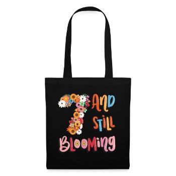 7 Et encore des filles en fleurs fleuries 7. - Sac en tissu - noir - Devant
