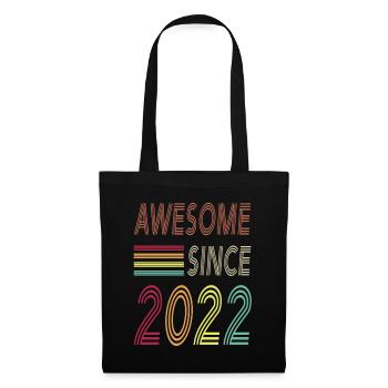Awesome since 2022 - Tote Bag - black - Front