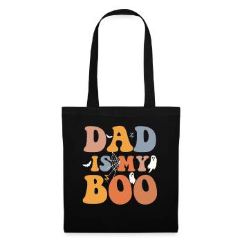 Dad Is My Boo Halloween Costume Party With - Tote Bag - black - Front