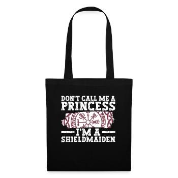 Shieldmaid Norse Mythology Viking Nordic - Tote Bag - black - Front