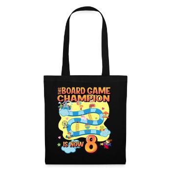 This Board Game Champion Is Now 8 | - Tote Bag - black - Front
