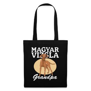 Magyar Vizsla Grandpa Dog Owner Gift - Tote Bag - black - Front