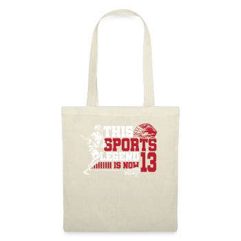 Cette légende du sport a maintenant 13 ans, match de crosse - Sac en tissu - nature - Devant