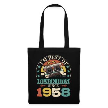 I'm Best Of Black Hits Seit 1958 Kassette - Stoffbeutel - Schwarz - Vorne