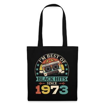 I’m Best Of Black Hits Cassette depuis 1973 - Sac en tissu - noir - Devant