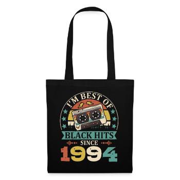 I'm Best Of Black Hits Seit 1994 Kassette - Stoffbeutel - Schwarz - Vorne