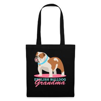 Deutsch Bulldog Grandma | Dog Owner Gift - Tote Bag - black - Front