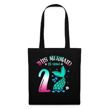 Cette sirène est maintenant 2, conte de fées 2. - Sac en tissu - noir - Devant