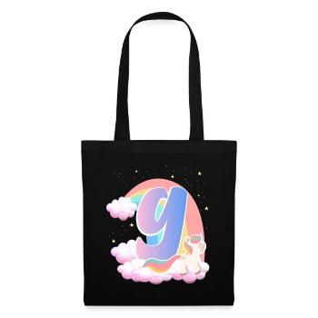 9 Unicorn Rainbow Clouds Little Pony 9. - Tote Bag - black - Front