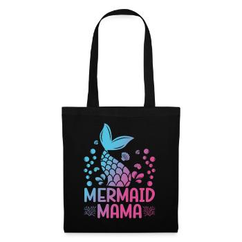 Mermaid Mama Fantasy Mermaid Story - Sac en tissu - noir - Devant