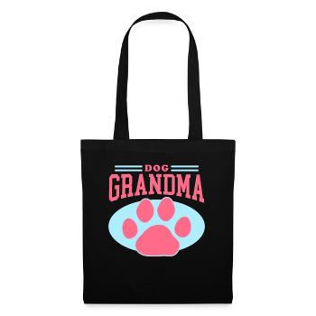 Chiens Grand-mère Propriétaire de chien Propriétaire de chien Cadeau - Sac en tissu - noir - Devant