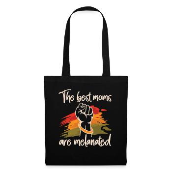 The Best Moms Are Melanized Celebrate - Tote Bag - black - Front
