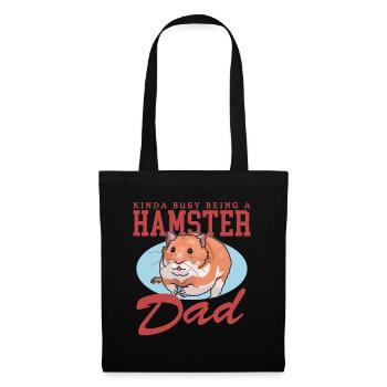 Hamster Dad | Dwarf Hamster Golden Hamster Gift - Tote Bag - black - Front