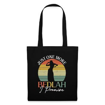 Bedlah Danse du ventre Danseuse du ventre Danseuse - Sac en tissu - noir - Devant