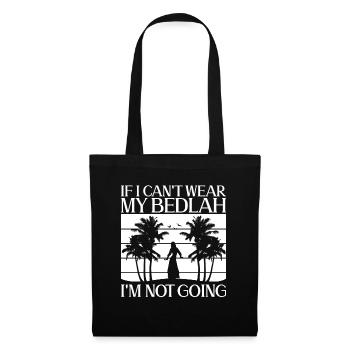Danse du ventre Danseur du ventre Bedlah Dancer Cadeau - Sac en tissu - noir - Devant