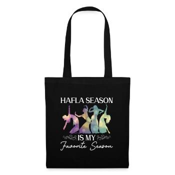Hafla Saison Danseuse du ventre Danseuse du ventre Danseuse - Sac en tissu - noir - Devant