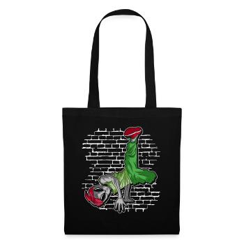 Breakdance Alien - Breakdance Hip Hop - Tote Bag - black - Front
