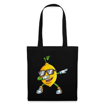 Lemon Dabbing Dance Pool Summer Fan Holiday Outfit - Tote Bag - black - Front