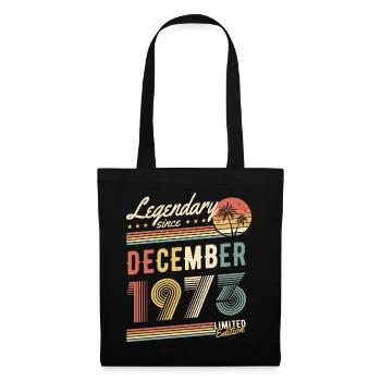 Legendary Since December 1973 Limited Edition - Stoffbeutel - Schwarz - Vorne