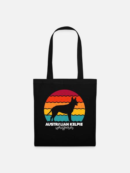 Australian Kelpie - Stoffbeutel - Schwarz
