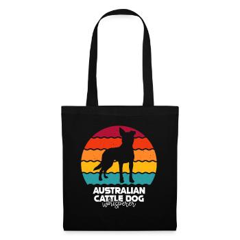 Australian Cattle Dog - Tote Bag - black - Front