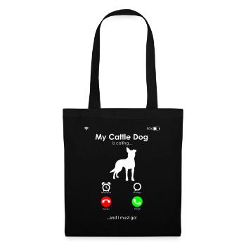 Australian Cattle Dog - Tote Bag - black - Front