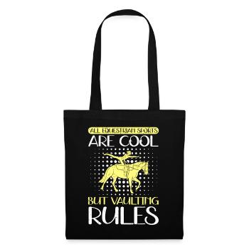 Vaulting Equestrian Sports Equestrian Sports Gift - Tote Bag - black - Front
