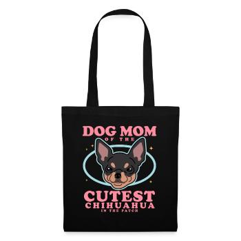 Chihuahua Mom Dog Owner Dogs Gift - Tote Bag - black - Front