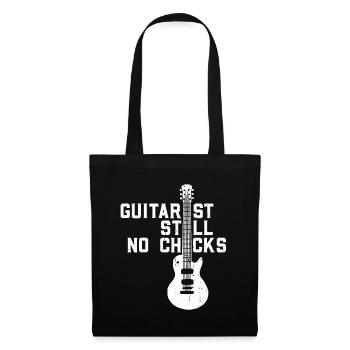 Guitariste - Still No Chicks - Guitare acoustique - Sac en tissu - noir - Devant