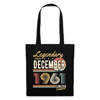 Legendary Since December 1961 Limited Edition - Stoffbeutel - Schwarz - Vorne