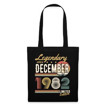 Légendaire depuis décembre 1982 Edition Limitée - Sac en tissu - noir - Devant