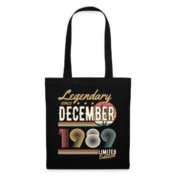 Legendary Since December 1989 Limited Edition - Stoffbeutel - Schwarz - Vorne