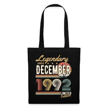 Légendaire depuis décembre 1992 Edition Limitée - Sac en tissu - noir - Devant