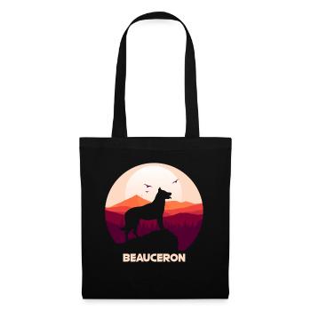 Beauceron - Stoffbeutel - Schwarz - Vorne