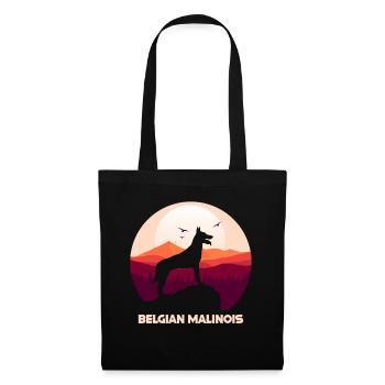 Malinois Belgian Shepherd - Tote Bag - black - Front
