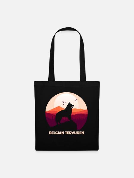 Belgian Tervuren - Stoffbeutel - Schwarz
