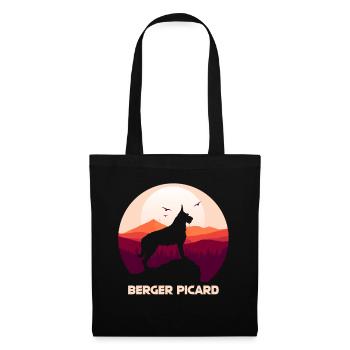 Berger de Picardie - Berger Picard - Stoffbeutel - Schwarz - Vorne