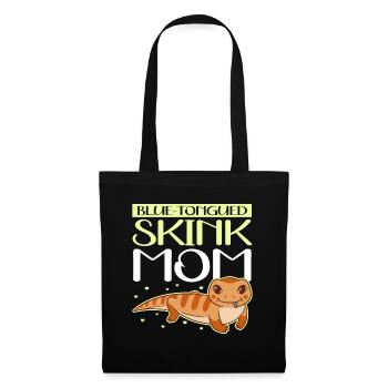 Bluetongued Skink Mom Blue Tongued Skink Gift - Tote Bag - black - Front