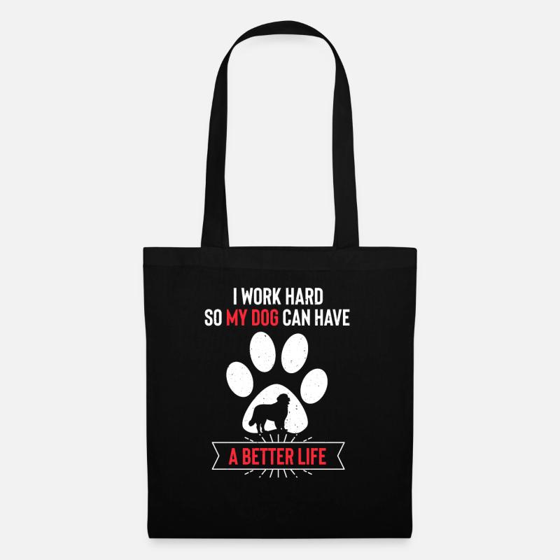Berner Sennenhund - Stoffbeutel - Schwarz