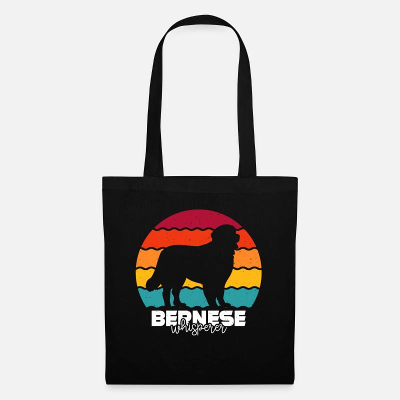 Bouvier bernois - Sac en tissu - noir