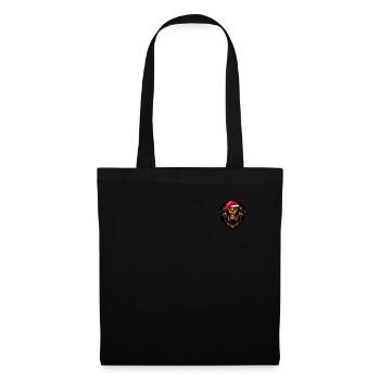 Leo Pixelated Christmas - Funny Lion Xmas - Tote Bag - black - Front