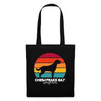 Chesapeake Bay Retriever - Stoffbeutel - Schwarz - Vorne