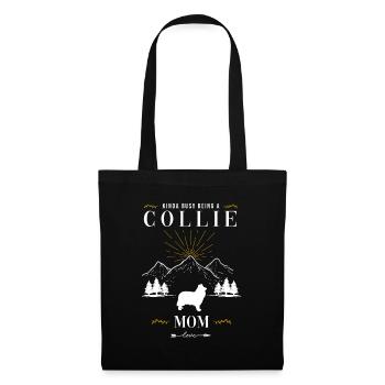 Collie - Tote Bag - black - Front