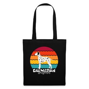 Dalmate - Sac en tissu - noir - Devant
