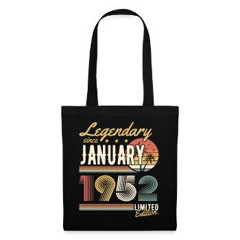 Legendary Since January 1952 Limited Edition - Stoffbeutel - Schwarz - Vorne
